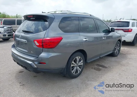2017 Nissan Pathfinder Sl from USA, damaged, VIN 5N1DR2MN2HC658594